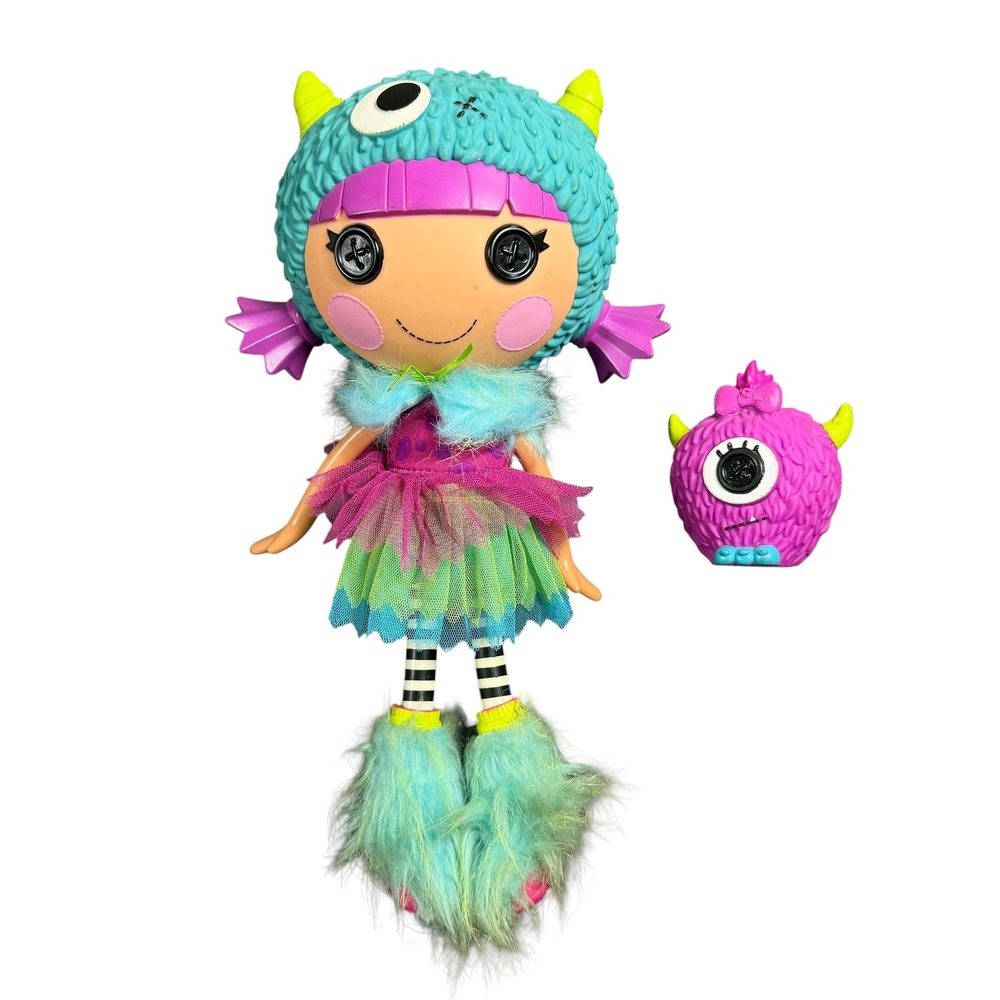 Lalaloopsy Furry Grr's A Lot Doll with Pet Monster Large 13 Inch MGA 2014